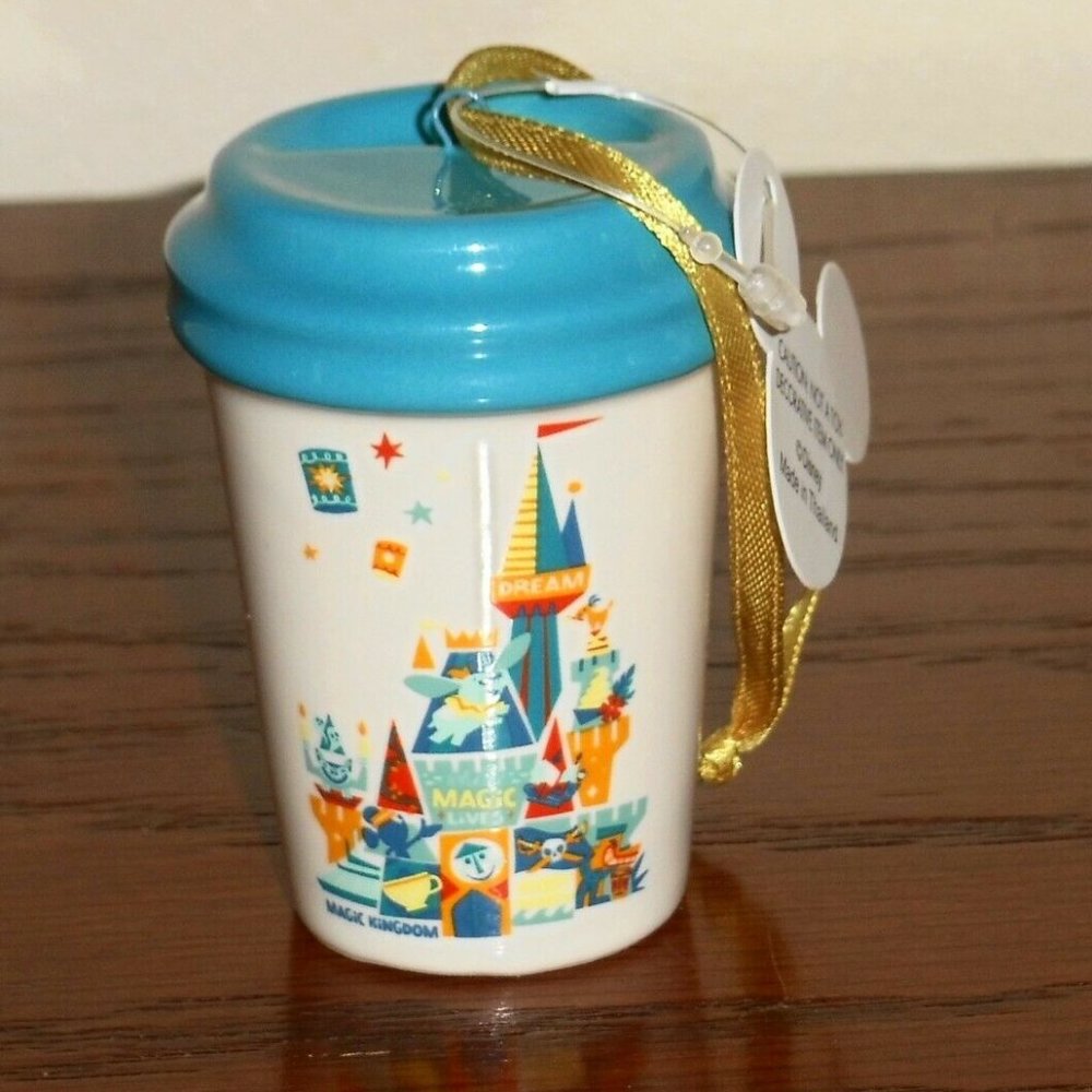 Disney Starbucks Magic Kingdom Tumbler Ornament